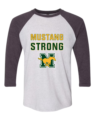JW Nixon Mustangs Strong #2 Women's Baseball T-Shirt