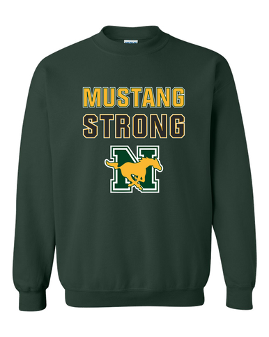 JW Nixon Mustangs Strong #2 Men's Sweatshirt