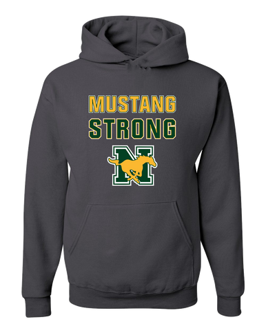 JW Nixon Mustangs Strong #2 Men's Premium Hoodie