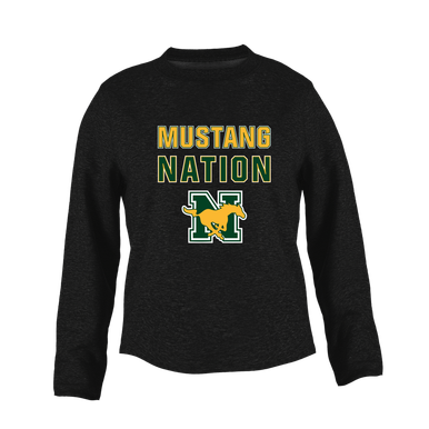JW Nixon Mustangs Nation #2 Women's Sweatshirt