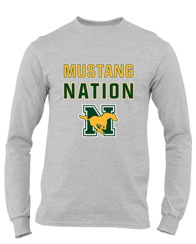JW Nixon Mustangs Nation #2 Men's Premium LS T-Shirt