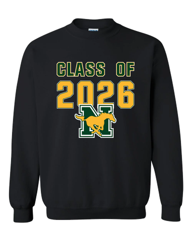 JW Nixon Mustangs Class of 2026 Men's Sweatshirt