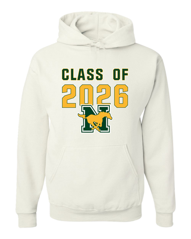 JW Nixon Mustangs Class of 2026 Men's Premium Hoodie