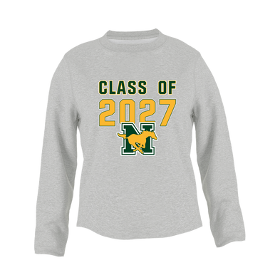 JW Nixon Mustangs Class of 2027 Women's Sweatshirt