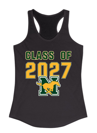 JW Nixon Mustangs Class of 2027 Women's Tank Top