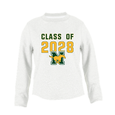 JW Nixon Mustangs Class of 2028 Women's Sweatshirt