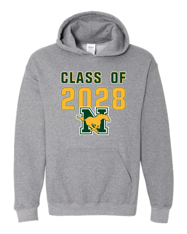 JW Nixon Mustangs Class of 2028 Men's Hoodie