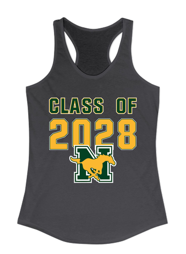 JW Nixon Mustangs Class of 2028 Women's Tank Top