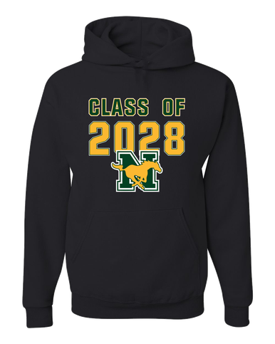 JW Nixon Mustangs Class of 2028 Men's Premium Hoodie