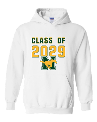 JW Nixon Mustangs Class of 2029 Men's Hoodie