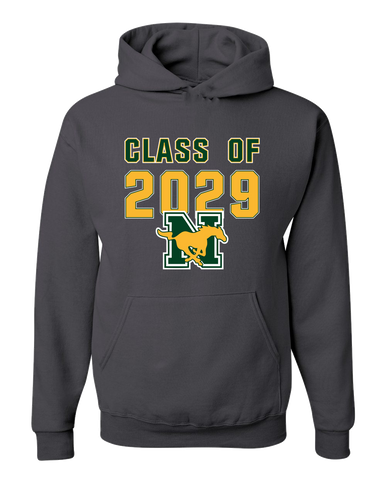 JW Nixon Mustangs Class of 2029 Men's Premium Hoodie