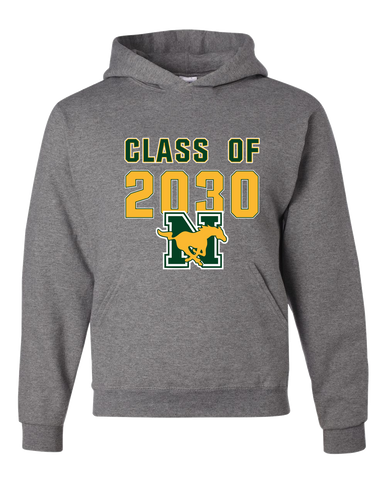 JW Nixon Mustangs Class of 2030 Men's Premium Hoodie