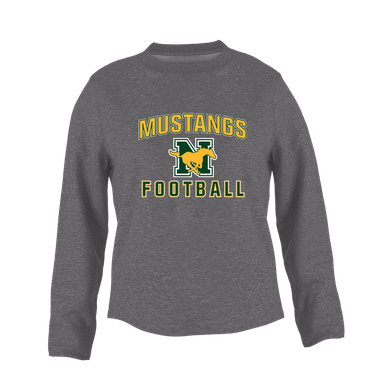 JW Nixon Mustangs Football #1 Women's Sweatshirt