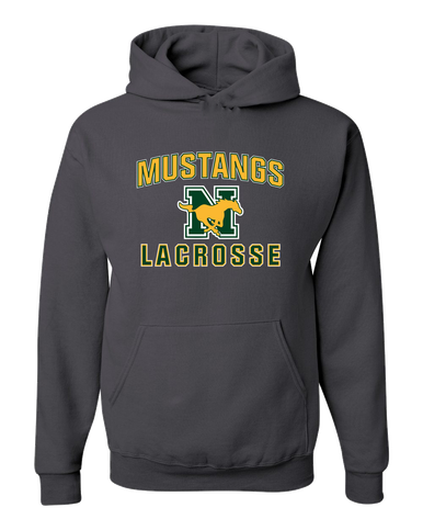 JW Nixon Mustangs Lacrosse Men's Premium Hoodie