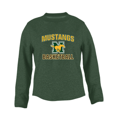 JW Nixon Mustangs Basketball #1 Women's Sweatshirt