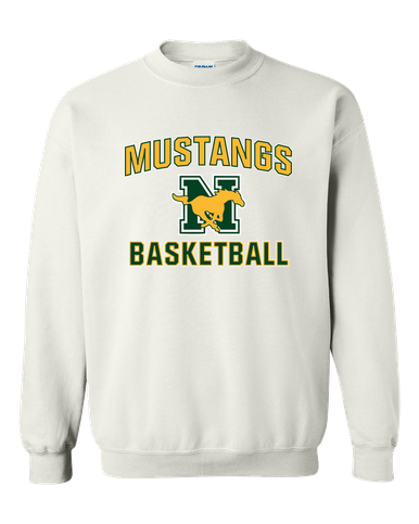 JW Nixon Mustangs Basketball #1 Men's Sweatshirt
