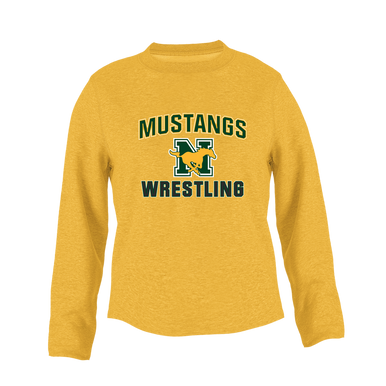 JW Nixon Mustangs Wrestling Women's Sweatshirt