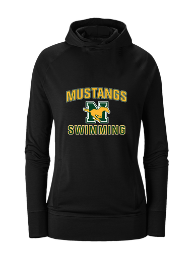 JW Nixon Mustangs Swimming Women's Hoodie