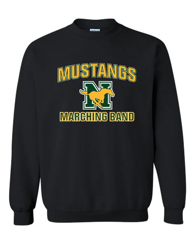 JW Nixon Mustangs Marching Band Men's Sweatshirt