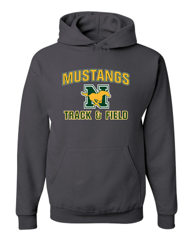 JW Nixon Mustangs Track & Field Men's Premium Hoodie