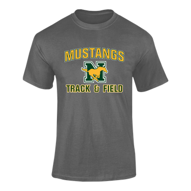 JW Nixon Mustangs Track & Field Men's Premium SS T-Shirt