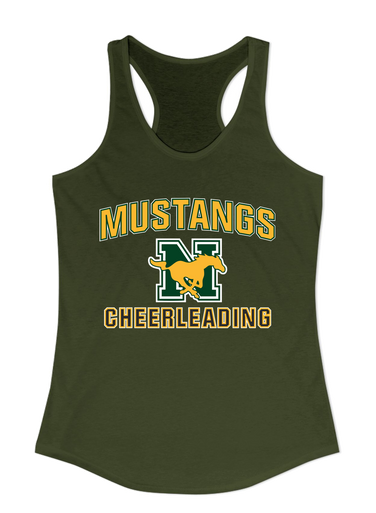 JW Nixon Mustangs Cheerleading Women's Tank Top