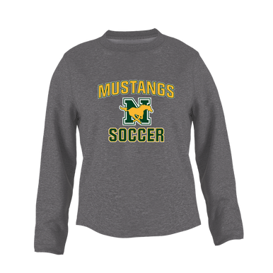 JW Nixon Mustangs Soccer #1 Women's Sweatshirt