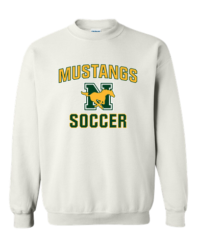 JW Nixon Mustangs Soccer #1 Men's Sweatshirt