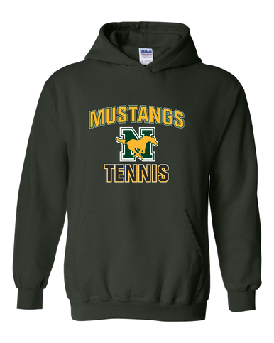 JW Nixon Mustangs Tennis Men's Hoodie