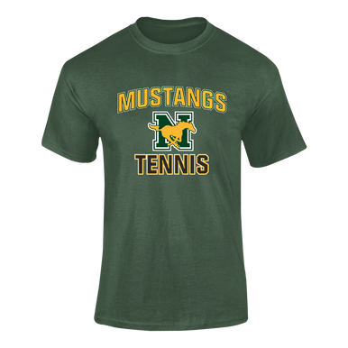 JW Nixon Mustangs Tennis Men's SS T-Shirt