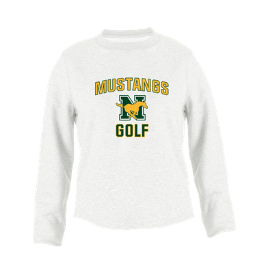 JW Nixon Mustangs Golf Women's Sweatshirt