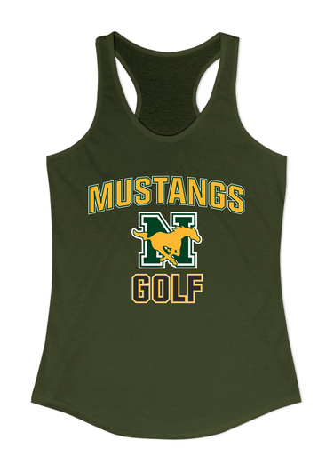 JW Nixon Mustangs Golf Women's Tank Top