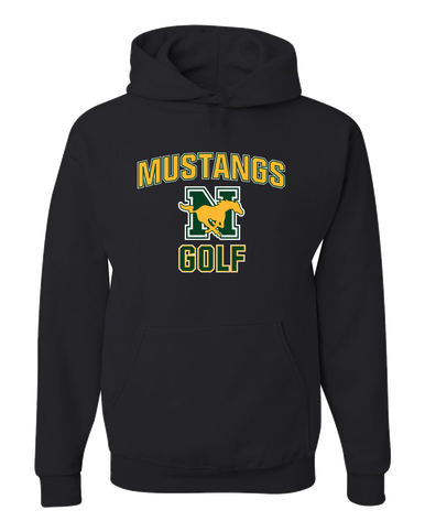 JW Nixon Mustangs Golf Men's Premium Hoodie