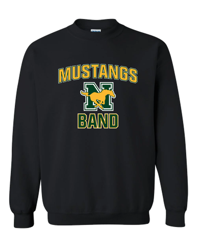 JW Nixon Mustangs Band # 1 Men's Sweatshirt
