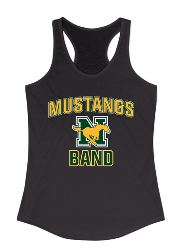 JW Nixon Mustangs Band # 1 Women's Tank Top