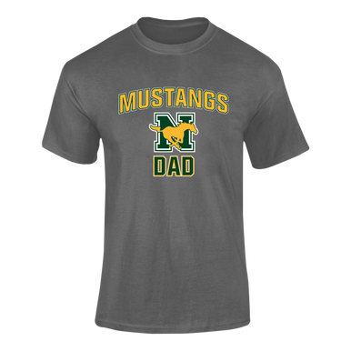 JW Nixon Mustangs Dad Men's Premium SS T-Shirt