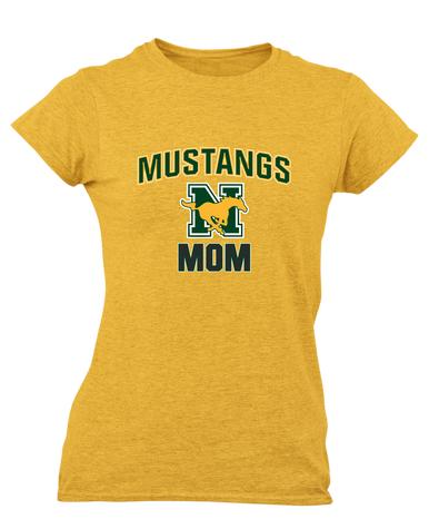 JW Nixon Mustangs Mom Women's Premium SS T-Shirt