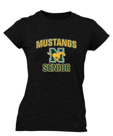 JW Nixon Mustangs Senior #1 Women's SS T-Shirt