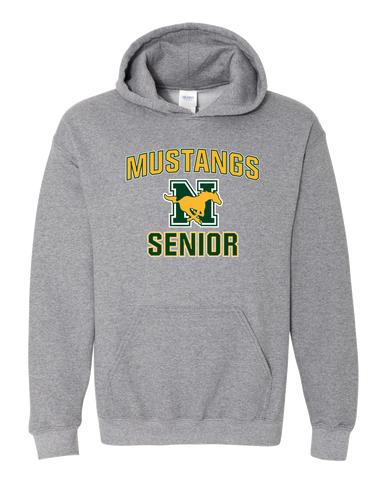 JW Nixon Mustangs Senior #1 Men's Hoodie