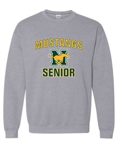 JW Nixon Mustangs Senior #1 Men's Sweatshirt