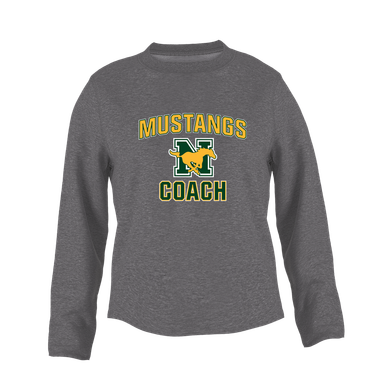 JW Nixon Mustangs Coach Women's Sweatshirt
