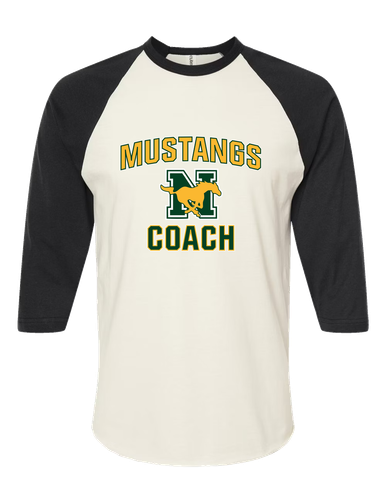 JW Nixon Mustangs Coach Men's Baseball T-Shirt