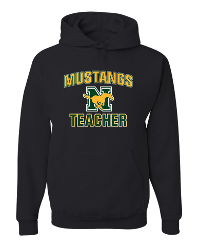 JW Nixon Mustangs Teacher Men's Premium Hoodie