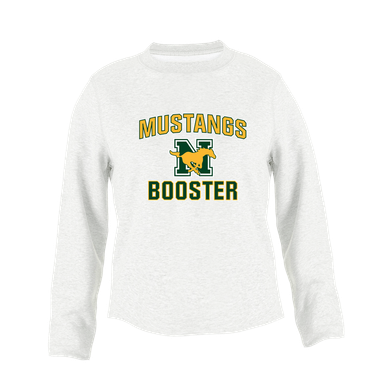 JW Nixon Mustangs Booster Women's Sweatshirt
