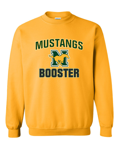 JW Nixon Mustangs Booster Men's Sweatshirt