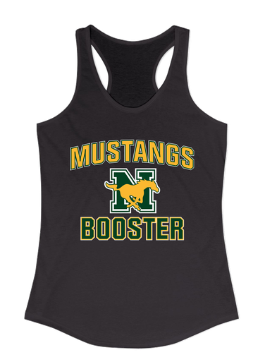 JW Nixon Mustangs Booster Women's Tank Top