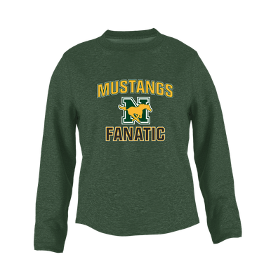 JW Nixon Mustangs Fanatic Women's Sweatshirt