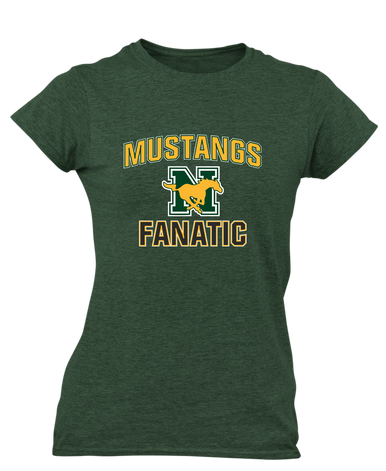 JW Nixon Mustangs Fanatic Women's SS T-Shirt