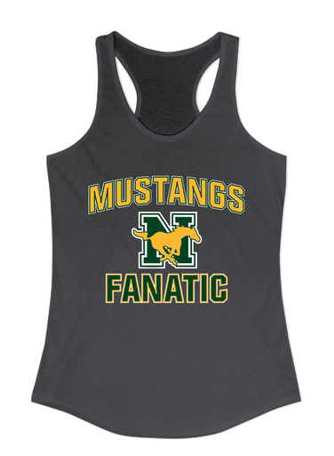 JW Nixon Mustangs Fanatic Women's Tank Top