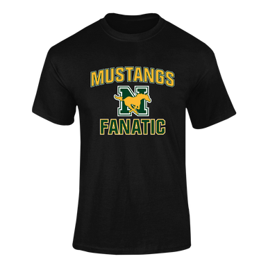 JW Nixon Mustangs Fanatic Men's SS T-Shirt